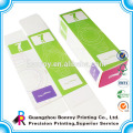 Printing folding colorful custom eyelash packaging